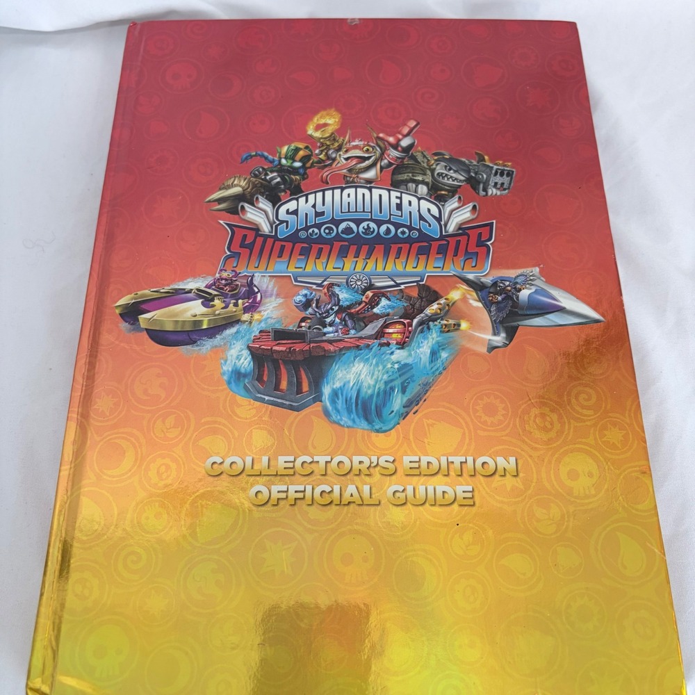 Skylanders SuperChargers Collector's Edition Official Guide Hardcover Book
